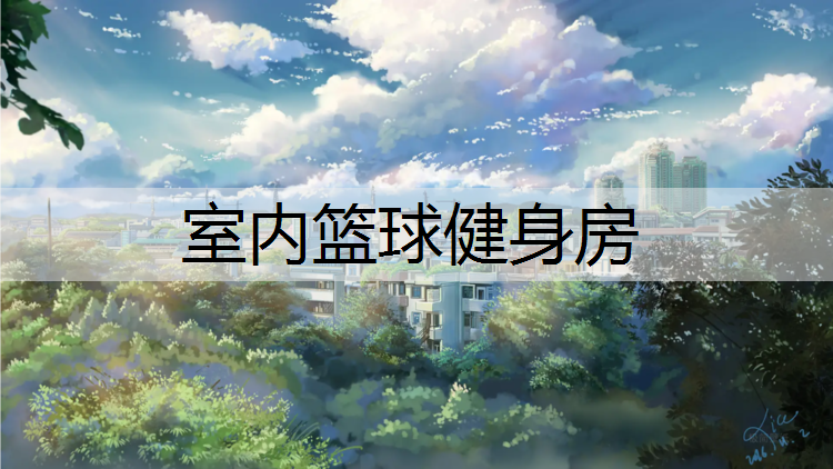 室内篮球健身房