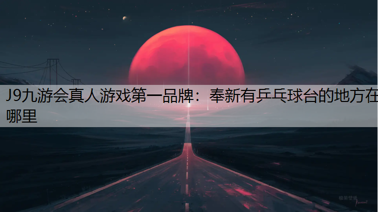 J9九游会真人游戏第一品牌：奉新有乒乓球台的地方在哪里