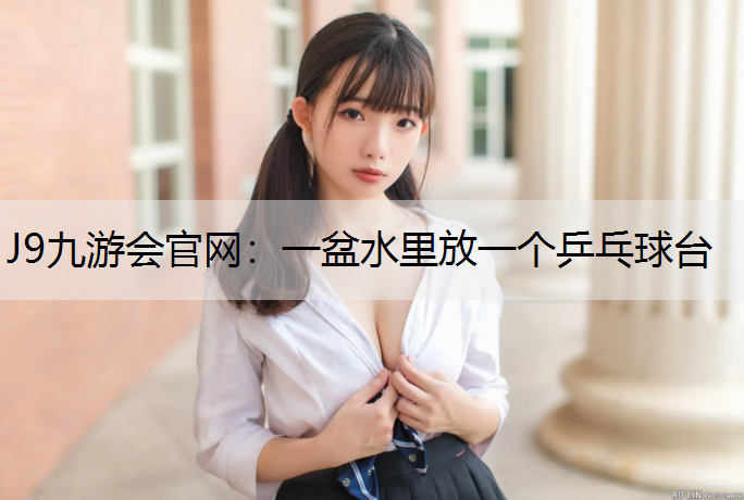 一盆水里放一个乒乓球台