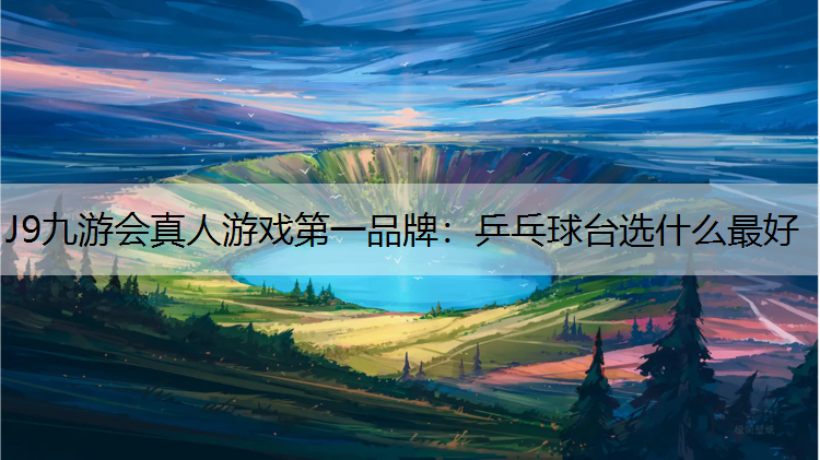 乒乓球台选什么最好